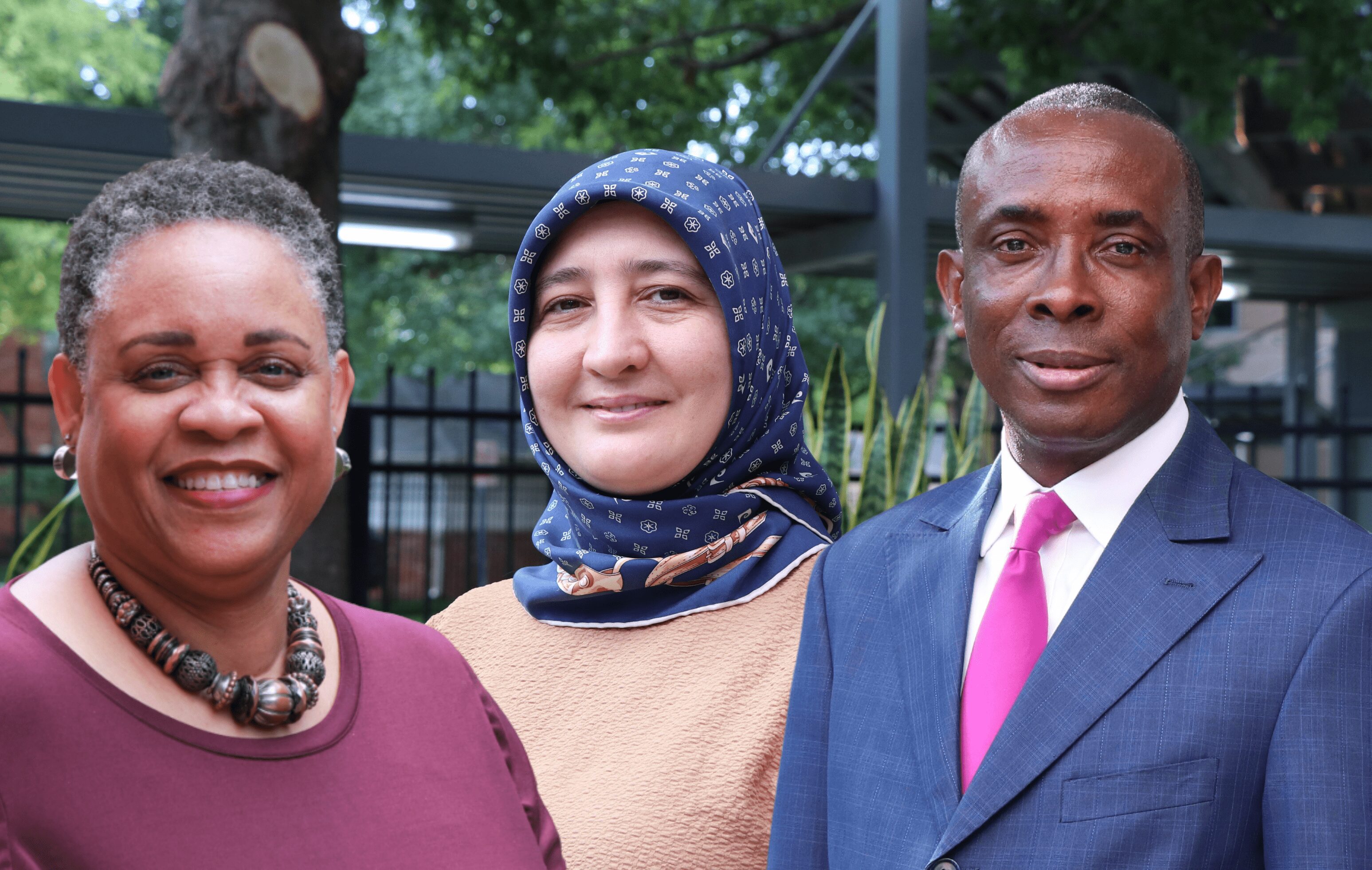 Our Workforce Chaplains: Rev. Aquanetta Hicks, Dr. Sarah Tuba Alpat, Rev. Dr. Cletus Aakol