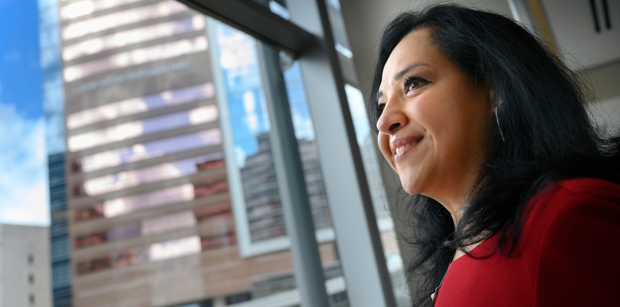 Alma Martinez, Patient and Family Engagement Specialist, reflecting on her dream job at Texas Children's