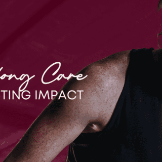 Abby, who receives care in Texas Children's Adult Congenital Heart Disease program is pictured next to the words, Lifelong Care, Lasting Impact.