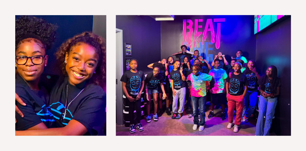 Teens with sickle cell receiving support at Texas Children's hug and pose as a group.